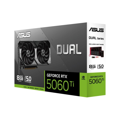 ASUS DUAL GeForce RTX 5060 TI 8GB DUAL-RTX5060TI-8GB GDDR7 128Bit DX12 DLSS 4 Gaming (Oyuncu) Ekran Kartı