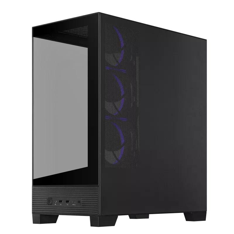 ASUS A31 PLUS Tamperli Cam ARGB Siyah USB 3.2 ATX Mid-Tower Gaming (Oyuncu) Kasası