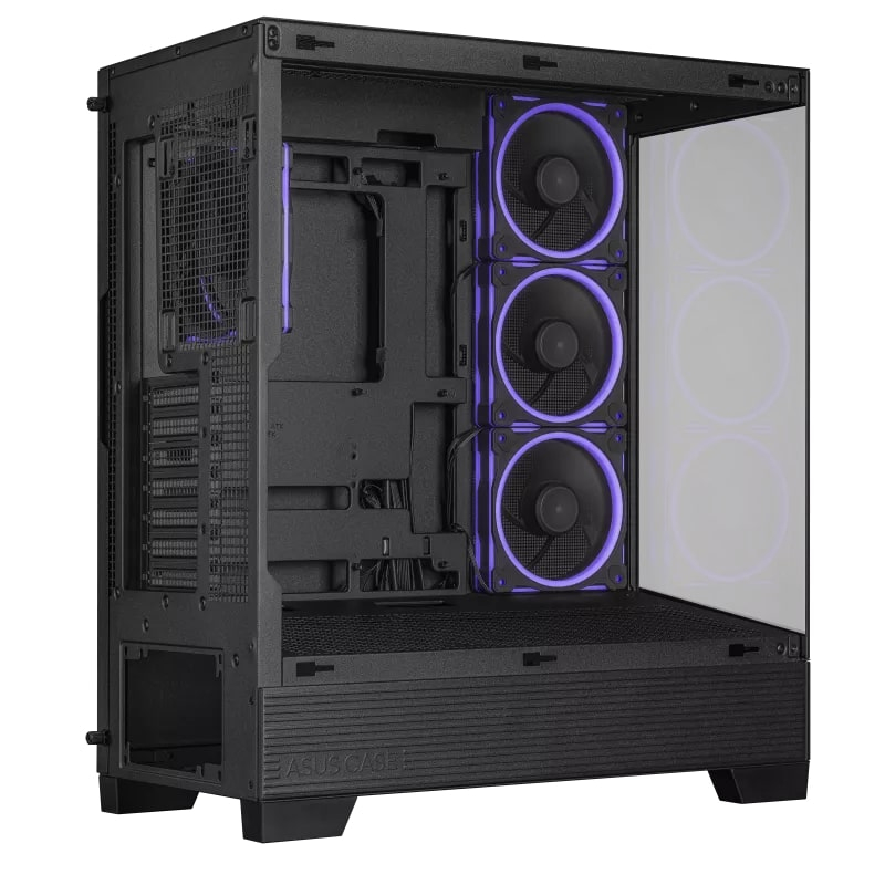 ASUS A31 PLUS Tamperli Cam ARGB Siyah USB 3.2 ATX Mid-Tower Gaming (Oyuncu) Kasası