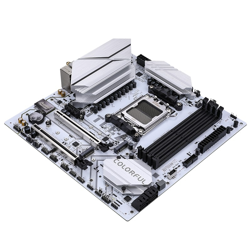COLORFUL BATTLE AX B650M-WHITE WIFI V15 DDR5 7600MHz mATX Gaming (Oyuncu) Anakart