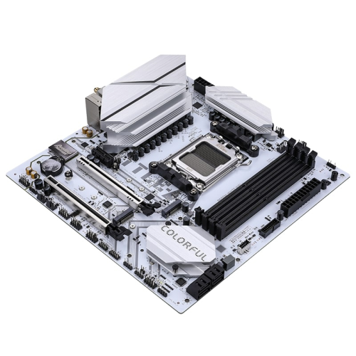 COLORFUL BATTLE AX B650M-WHITE WIFI V15 DDR5 7600MHz mATX Gaming (Oyuncu) Anakart