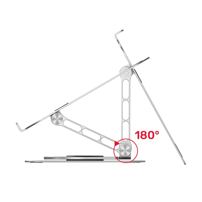 Unitek 16″ Ayarlanabilir Metal Notebook Standı (OT180SL01)