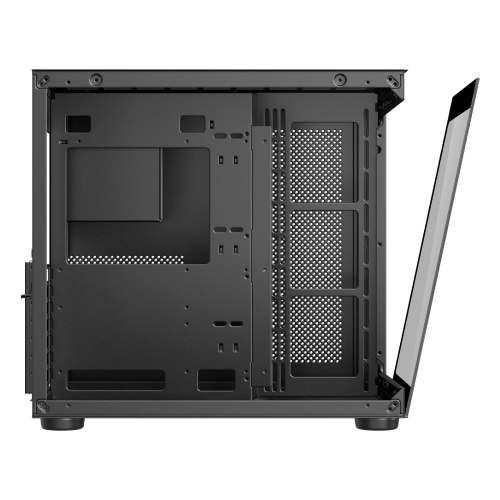 James Donkey Stark S800 4xARGB Temperli Cam 650W 80+ Bronze ATX Siyah Gaming (Oyuncu) Kasa