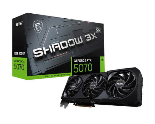 MSI GeForce RTX 5070 12GB Shadow 3X OC GDDR7 192Bit DX12 Gaming (Oyuncu) Ekran Kartı