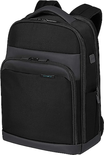 SAMSONITE KF9-09-003 14.1″ Mysight USB Girişli Notebook Sırt Çantası Siyah