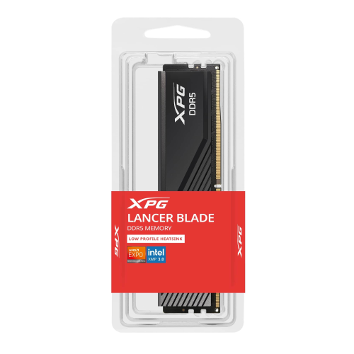 XPG Lancer Blade 16GB (1x16) DDR5 6000MHz CL34 Gaming (Oyuncu) Ram (AX5U6000C3416G-SLABBK)