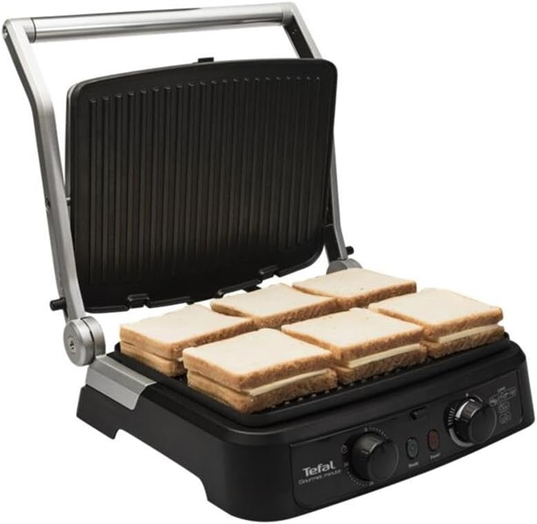 Tefal Gourmet Minute Zaman Ayarlı Inox 2000 W Tost Makinesi