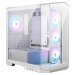 MSI MAG PANO M100R PZ White 4x120mm ARGB Fan USB 3.2 Micro-ATX Tower Gaming (Oyuncu) Kasa