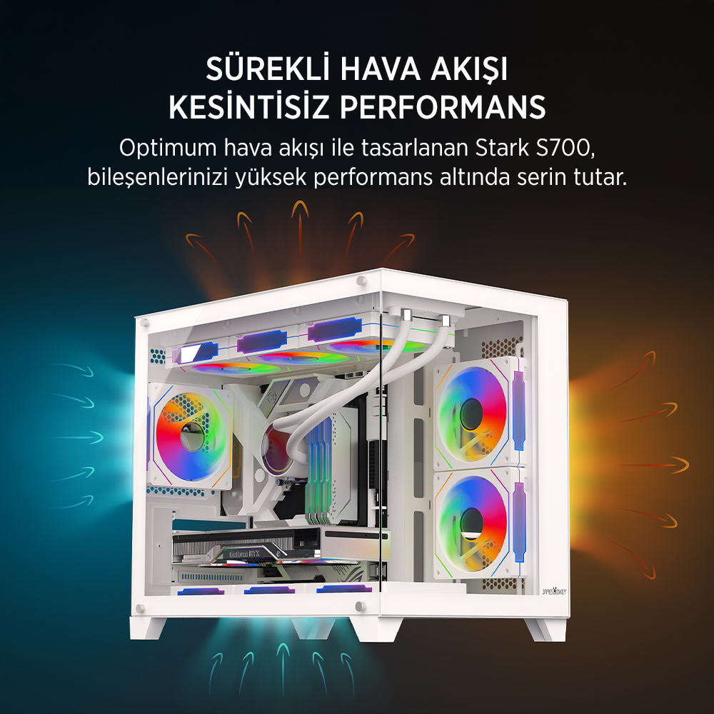 Vortex Prime | AMD Ryzen 7 5700 | 16 GB DDR4 | Gainward RTX 5060 TI 8 GB | 1 TB SSD Tavsiye Sistem