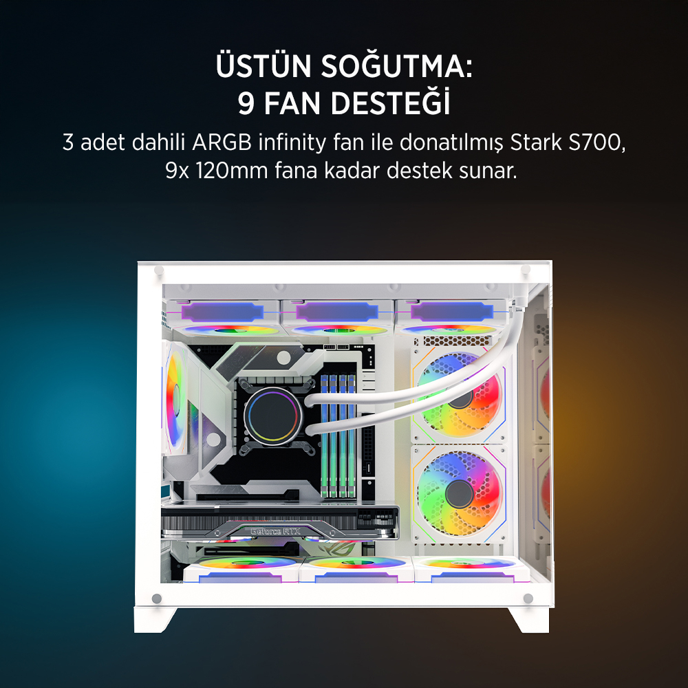 Vortex Prime | AMD Ryzen 7 5700 | 16 GB DDR4 | Gainward RTX 5060 TI 8 GB | 1 TB SSD Tavsiye Sistem