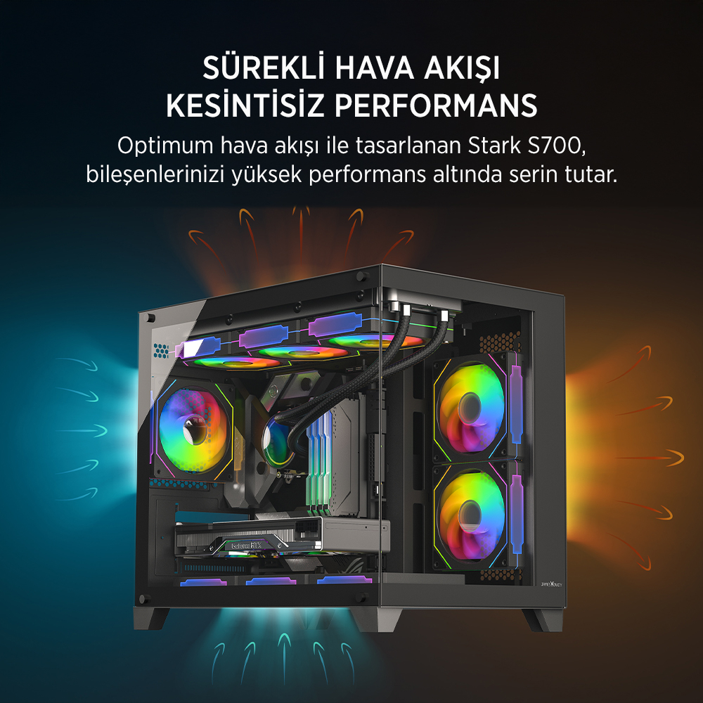 Phantom Prime | AMD Ryzen 5 7600 | 2 x 16 GB DDR5 | Powercolor RX 9070 XT 16 GB | 1 TB SSD Tavsiye Sistem