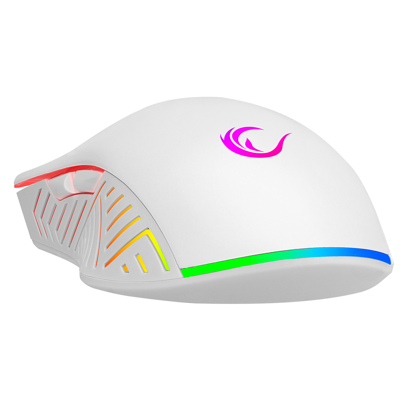 Rampage SMX-G68 SPEAR RGB Beyaz Gaming (Oyuncu) Mouse