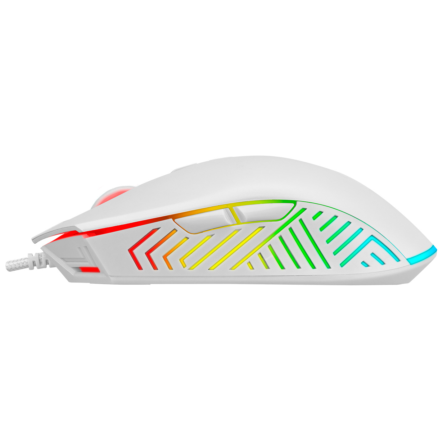 Rampage SMX-G68 SPEAR RGB Beyaz Gaming (Oyuncu) Mouse