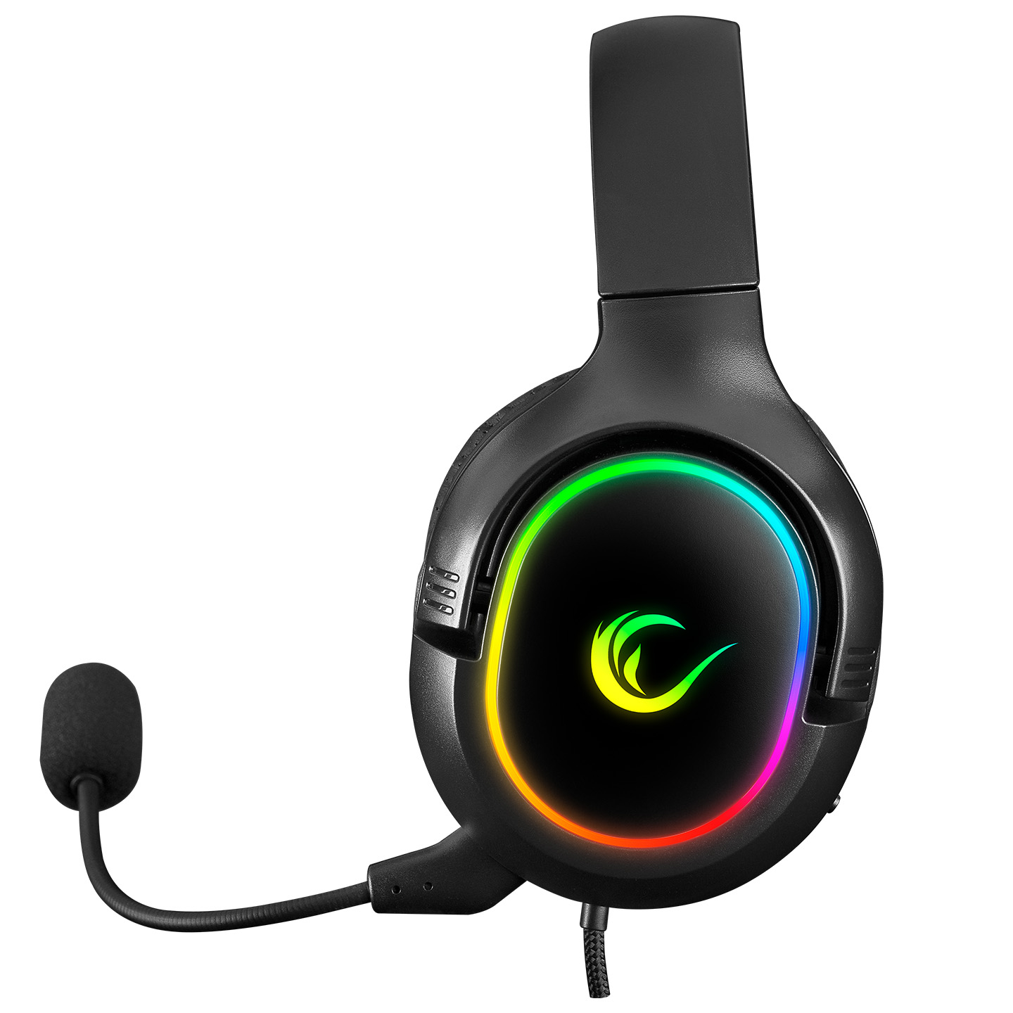 Rampage RX9 X-FORCE Siyah RGB Led 7.1 Gaming Mikrofonlu Gaming (Oyuncu) Kulaklık