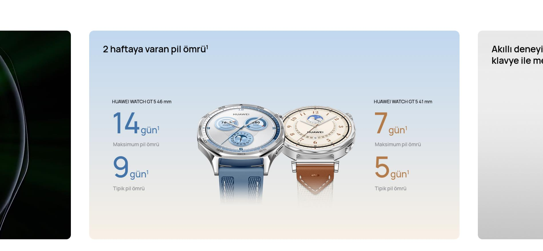 Huawei Watch GT 5 41mm Mavi Akıllı Saat