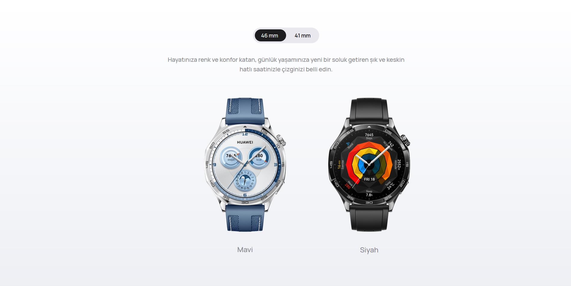 Huawei Watch GT 5 41mm Mavi Akıllı Saat