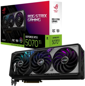 ASUS ROG STRIX GeForce RTX 5070TI 16GB OC Edition ROG-STRIX-RTX5070TI-O16G-GAMING GDDR7 256Bit Gaming (Oyuncu) Ekran Kartı