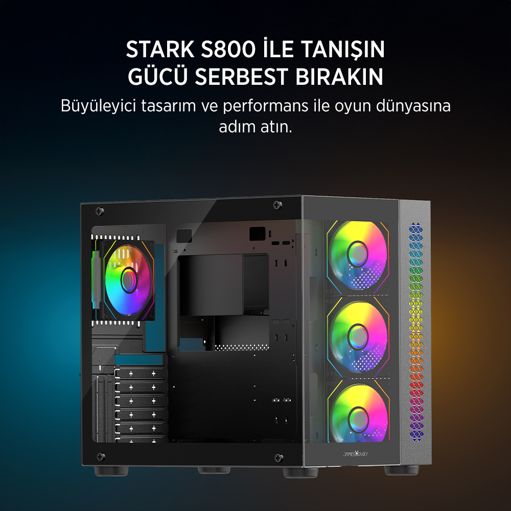 PCH KING V1.2 | Intel i5-14400F | 2 x 16 GB DDR5 | Gainward RTX 5070 12 GB | 1 TB SSD Tavsiye Sistem