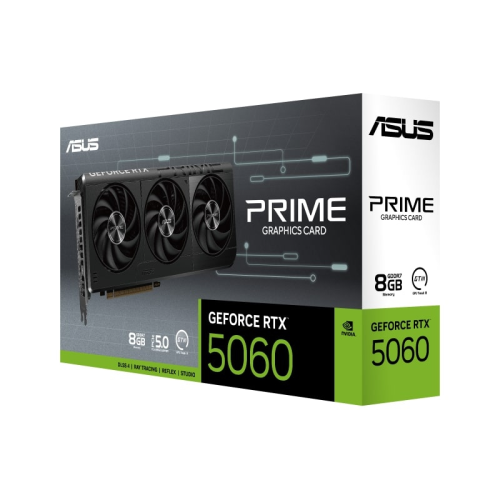 ASUS PRIME GeForce RTX 5060 8GB Edition PRIME-RTX5060-8G-GAMING GDDR7 128Bit Gaming (Oyuncu) Ekran Kartı