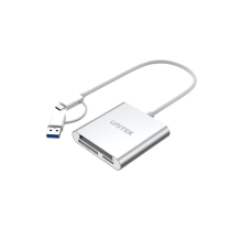 Unitek USB-C to Hafıza Kartı Okuyucu SD/CF/MICROSD (Y-9313D)
