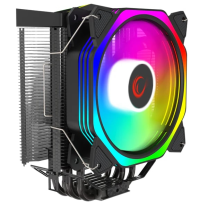 Rampage OCTAGON C50 Siyah ARGB AM5/LGA1700 Uyumlu CPU Hava Soğutucusu