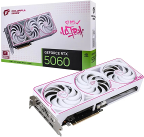 COLORFUL iGame GeForce RTX 5060 Ultra W OC GDDR7 128Bit (OC 8GB-V) Gaming (Oyuncu) Ekran Kartı