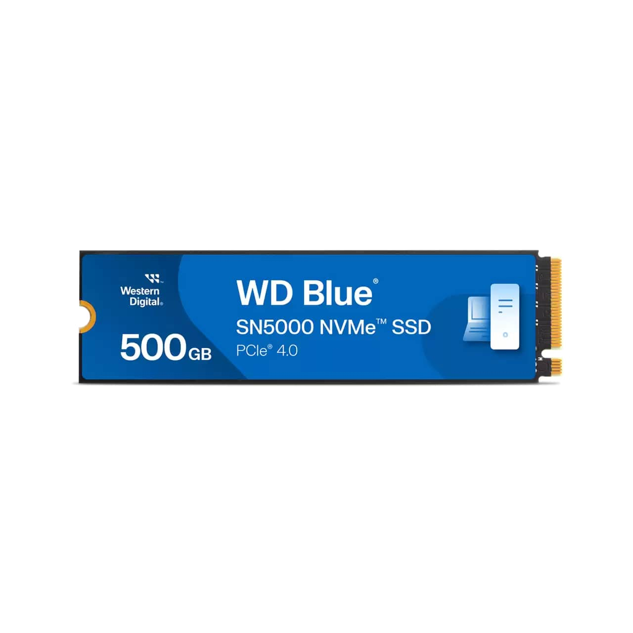 WD Blue SN5000 500GB 5000/4000MB/s M.2 NVMe Gen4 SSD Disk - WDS500G4B0E