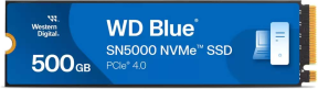 WD Blue SN5000 500GB 5000/4000MB/s M.2 NVMe Gen4 SSD Disk - WDS500G4B0E