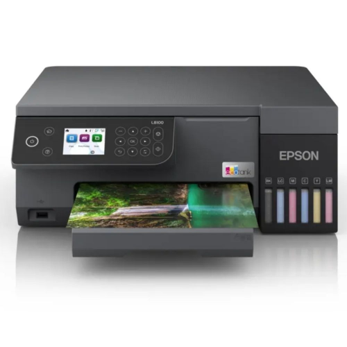 Epson EcoTank L8100 Wi-Fi + Tarayıcı + Fotokopi Renkli Çok Fonksiyonlu Tanklı Mürekkep Püskürtmeli Yazıcı