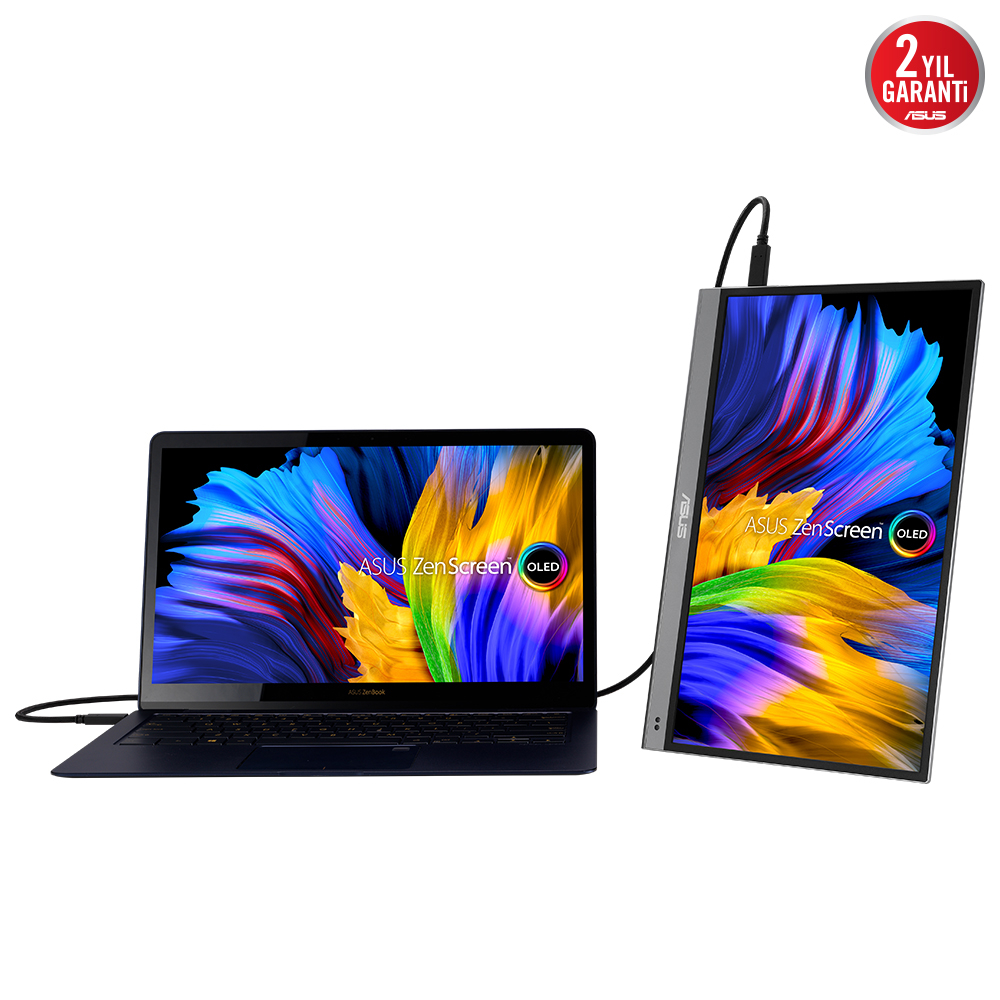 ASUS ZenScreen MQ13AH 13.3″ 1ms 60Hz Full HD Taşınabilir Monitör