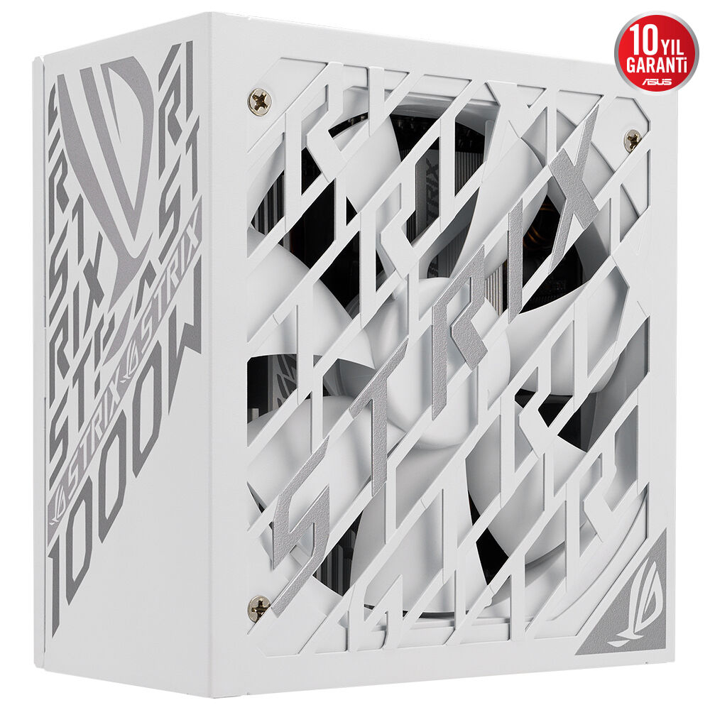 ASUS ROG Strix 1000P 1000W 80+ Platinum Beyaz Full Modüler Gaming Power Supply (90YE00W4-B0NA00)