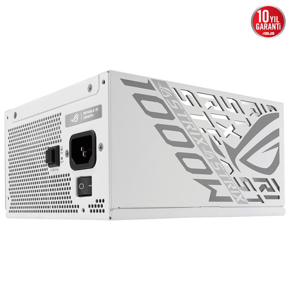 ASUS ROG Strix 1000P 1000W 80+ Platinum Beyaz Full Modüler Gaming Power Supply (90YE00W4-B0NA00)