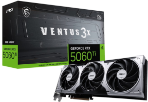 MSI GeForce RTX 5060TI 8G VENTUS 3X OC GDDR7 128Bit DX12 DLSS 4 Gaming (Oyuncu) Ekran Kartı