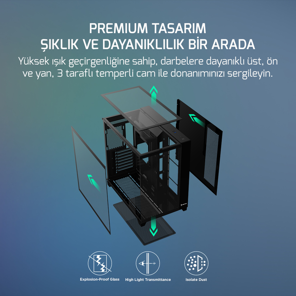 Vangard | AMD Ryzen 5 7500F | 2 x 8 GB DDR5 | Gainward RTX 5060 TI 8 GB | 1 TB SSD Tavsiye Sistem