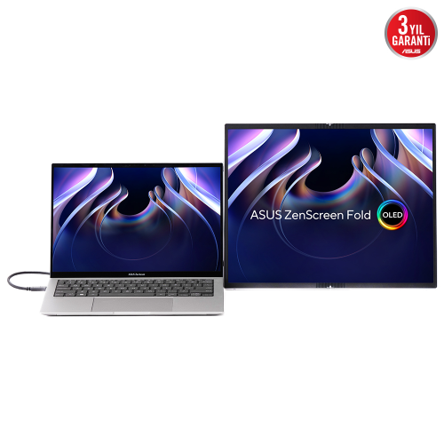 ASUS ZenScreen MQ17QH 17.3″ 0.2ms 60Hz 2.5K QHD Taşınabilir Monitör