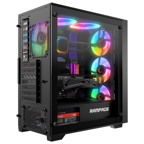 Vortex Shadow | AMD Ryzen 5 7500F | 16 GB DDR5 | Powercolor RX 7700 XT 12 GB | 1 TB SSD Tavsiye Sistem