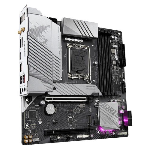 Gigabyte B760M AORUS ELITE AX Intel B760 Soket 1700 DDR5 7600MHz mATX Gaming (Oyuncu) Anakart
