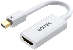 Unitek MiniDP to HDMI 1.4 (4K/30Hz) 20Cm Dönüştürücü Kablo (Y-6331)