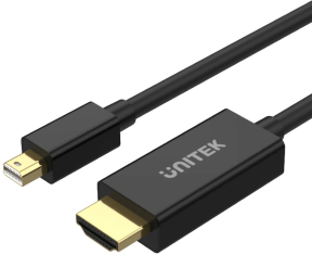 Unitek MiniDP to HDMI 1.4 (4K/30Hz) 2M Dönüştürücü Kablo (V1152A)