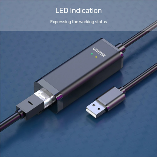 Unitek USB-A (2.0) to Megabit Ethernet Dönüştürücü Kablo (Y-1468)
