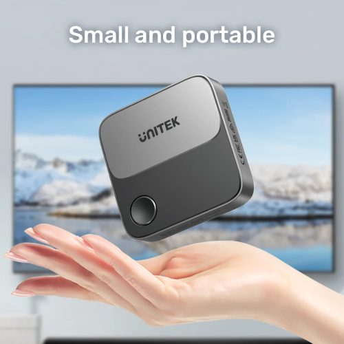 UNITEK WIRELESS 4K&60Hz KABLOSUZ GÖRÜNTÜ AKTARICI iOS, MacOS, ANDROID, WINDOWS DESTEKLİ (V1162B01)  
