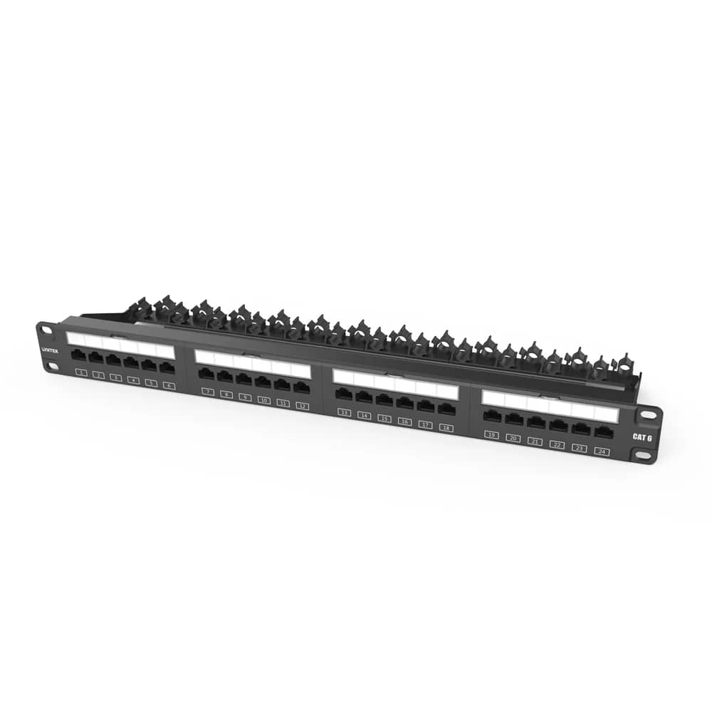 Unitek 24Port CAT6 UTP RJ45 Bağlantı Paneli (T003A)