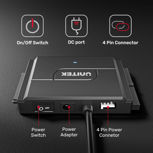 Unitek USB 3.0 to IDE/SATA II Dönüştürücü (Y-3324)