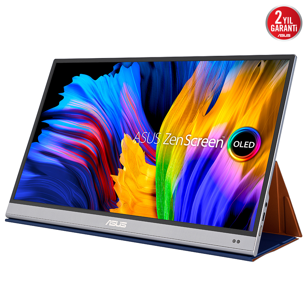 ASUS ZenScreen MQ16AH 16″ 1ms 60Hz HDR-10 Full HD OLED Taşınabilir Monitör