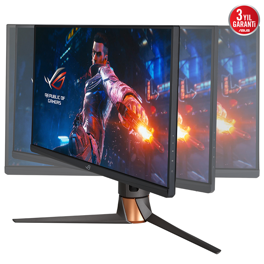 ASUS ROG Swift PG27UQR 27″ 160Hz 1 ms GTG Adaptive-Sync DisplayHDR 600 4K Utra HD Fast IPS Gaming (Oyuncu) Monitör