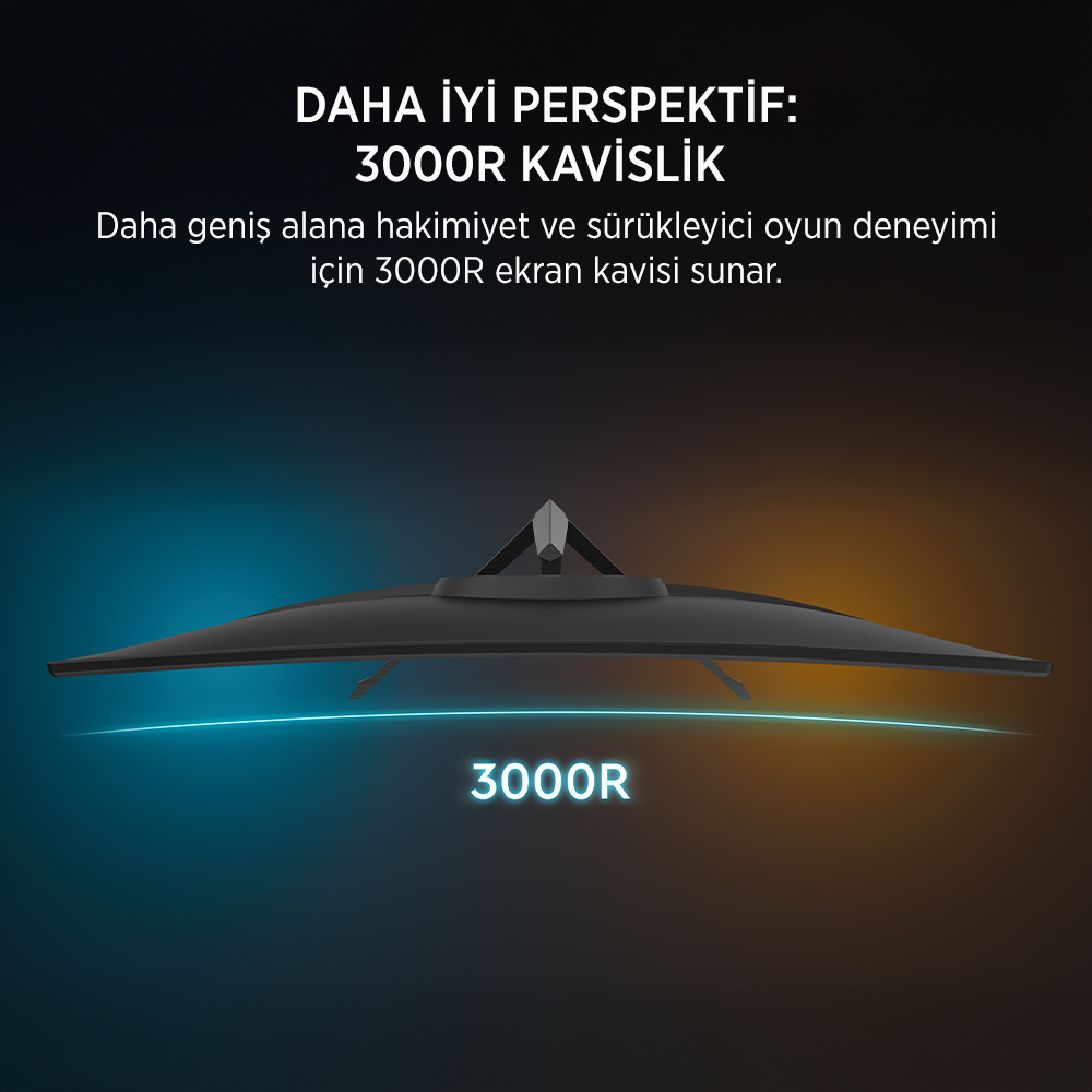 James Donkey Rion R10 24″ 144Hz 1Ms FHD VA Curved Gaming Monitör (Sıfır Ölü Piksel Garantili)