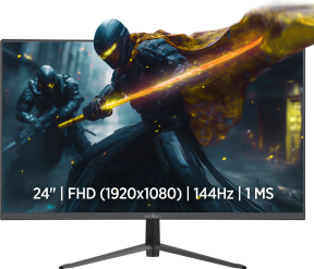 James Donkey Rion R10 24″ 144Hz 1Ms FHD VA Curved Gaming Monitör (Sıfır Ölü Piksel Garantili)