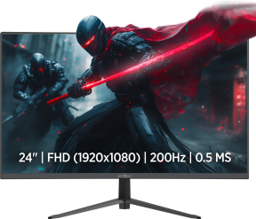 James Donkey Rion R20 24″ 200Hz 0.5Ms FHD VA Curved Gaming Monitör (Sıfır Ölü Piksel Garantili)