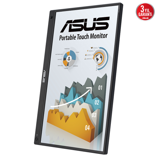 ASUS ZenScreen Touch MB16AMTR 16″ 5ms 60Hz  Full HD IPS Taşınabilir Dokunmatik Monitör