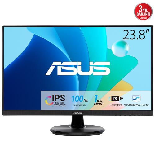 ASUS VA24DQFR 24″ 100Hz 1ms Adaptive-Sync Full HD IPS Gaming (Oyuncu) Monitör